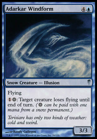 Adarkar Windform (Coldsnap) Medium Play
