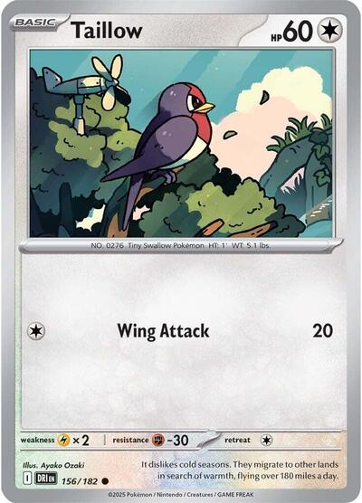 Taillow (SV10: Destined Rivals) Light Play