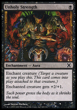 Unholy Strength (10th Edition) Light Play