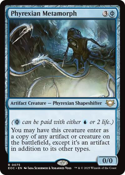 Phyrexian Metamorph (Commander: Edge of Eternities) Light Play