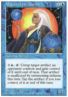 Magus of the Unseen (5th Edition) Light Play