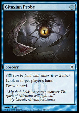 Gitaxian Probe (New Phyrexia) Medium Play