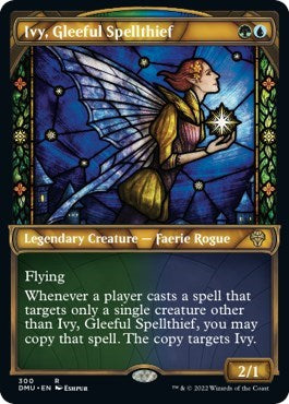 Ivy, Gleeful Spellthief (Showcase) (Dominaria United) Light Play Foil