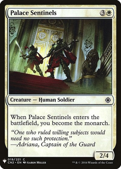 Palace Sentinels (Mystery Booster) Light Play