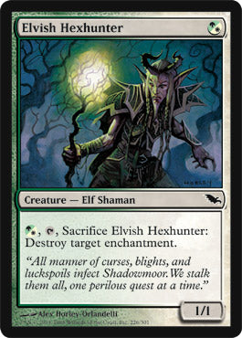 Elvish Hexhunter (Shadowmoor) Medium Play
