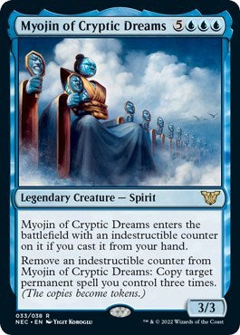 Myojin of Cryptic Dreams (Commander: Kamigawa: Neon Dynasty) Light Play