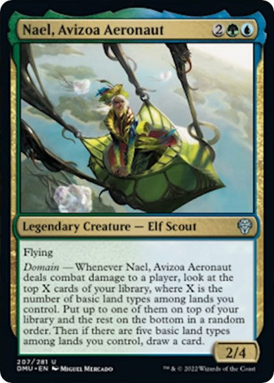 Nael, Avizoa Aeronaut (Dominaria United) Damaged / Poor