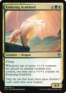 Enduring Scalelord (Commander 2016 Edition) Light Play