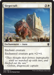 Siegecraft (Khans of Tarkir) Light Play