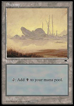 Swamp C (Tempest) Light Play