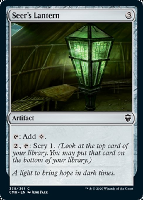 Seer's Lantern (Commander Legends) Light Play Foil