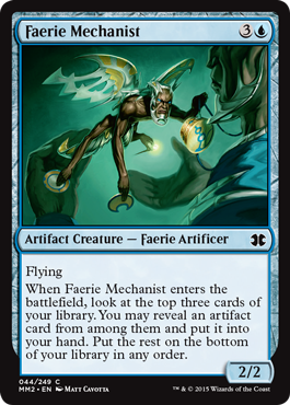 Faerie Mechanist (Modern Masters 2015) Light Play