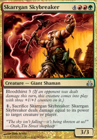 Skarrgan Skybreaker (Guildpact) Medium Play