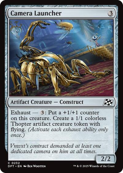 Camera Launcher (Aetherdrift) Light Play Foil