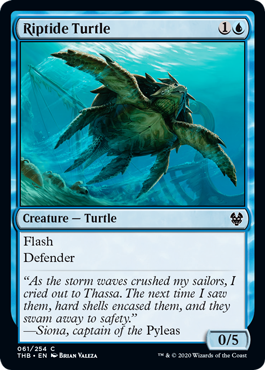 Riptide Turtle (Theros Beyond Death) Light Play