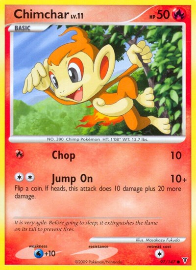 Chimchar (Supreme Victors) Heavy Play