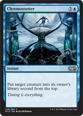 Chronostutter (Magic 2015 Core Set) Light Play