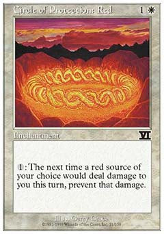 Circle of Protection: Red (Classic 6th Edition) Light Play