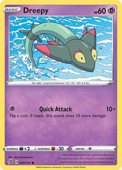 Dreepy (SWSH02: Rebel Clash) Light Play