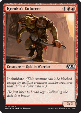 Krenko's Enforcer (Magic 2015 Core Set) Light Play