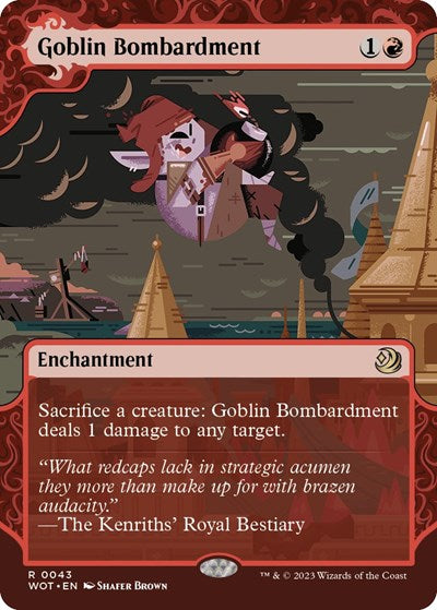 Goblin Bombardment (Wilds of Eldraine: Enchanting Tales) Near Mint