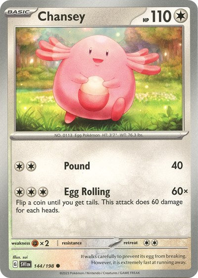 Chansey (Scarlet and Violet: Base Set) Light Play
