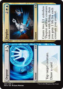 Depose Deploy (Ravnica Allegiance) Light Play Foil