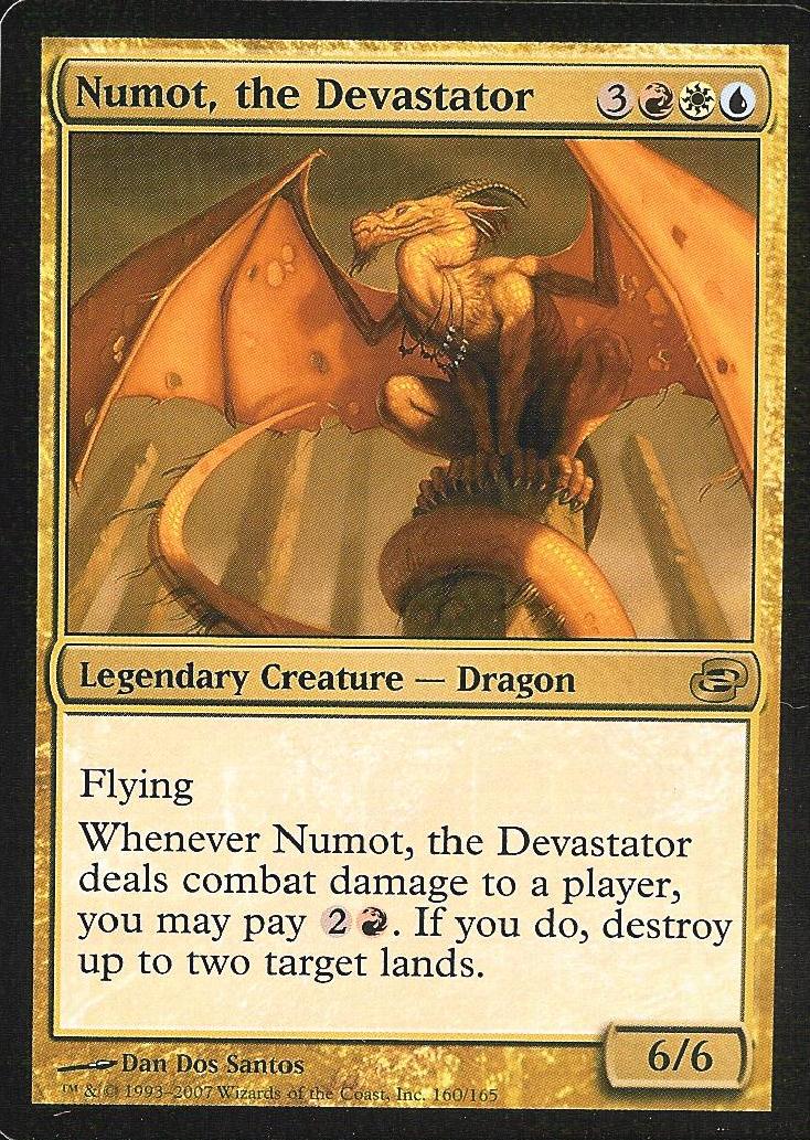Numot, the Devastator (Planar Chaos) Light Play