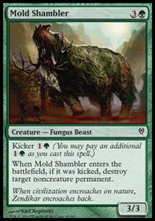 Mold Shambler (Duel Decks: Jace vs Vraska) Light Play