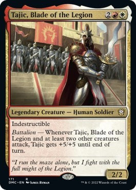 Tajic, Blade of the Legion (Commander: Dominaria United) Light Play