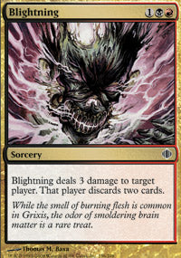 Blightning (Shards of Alara) Damaged / Poor