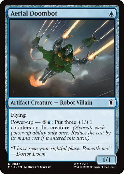 Aerial Doombot (Marvel Super Heroes) Light Play