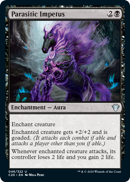 Parasitic Impetus (Commander 2020 Ikoria) Light Play