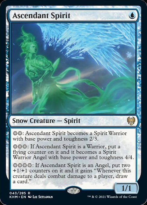 Ascendant Spirit (Kaldheim) Light Play