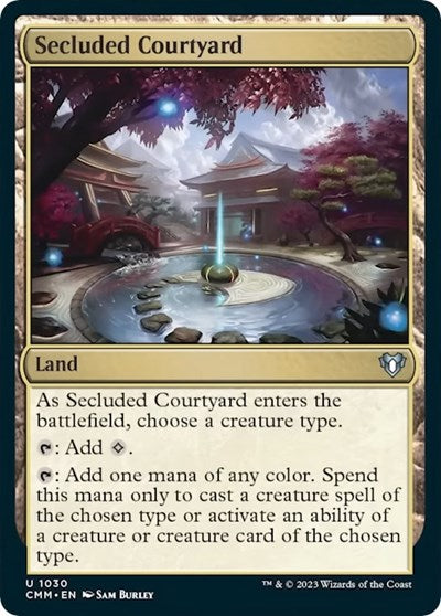 Secluded Courtyard (Commander Masters) Light Play