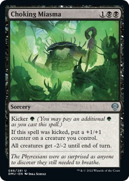 Choking Miasma (Dominaria United) Light Play