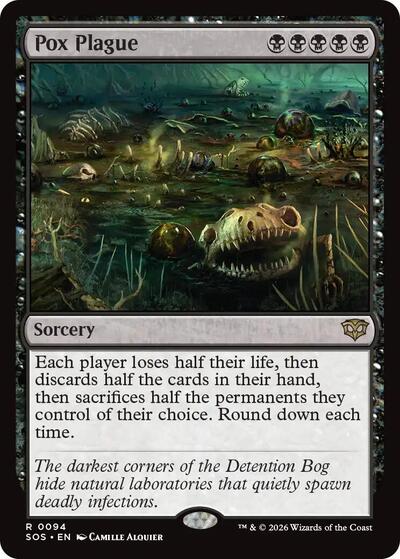 Pox Plague (Secrets of Strixhaven) Light Play