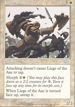 Liege of the Axe (Legions) Light Play