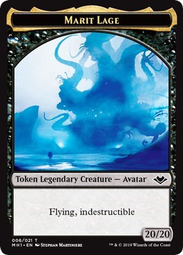 Marit Lage Token (006) (Modern Horizons) Light Play Foil