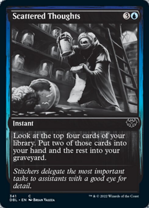 Scattered Thoughts (Innistrad: Double Feature) Light Play
