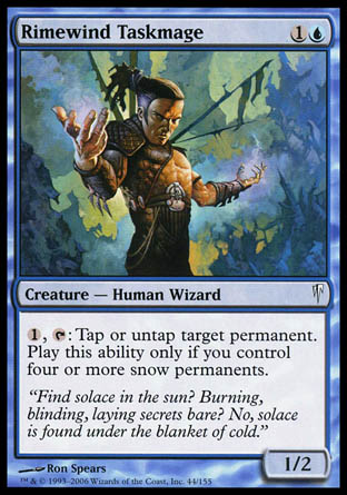 Rimewind Taskmage (Coldsnap) Light Play