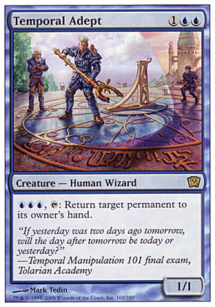 Temporal Adept (9th Edition) Light Play