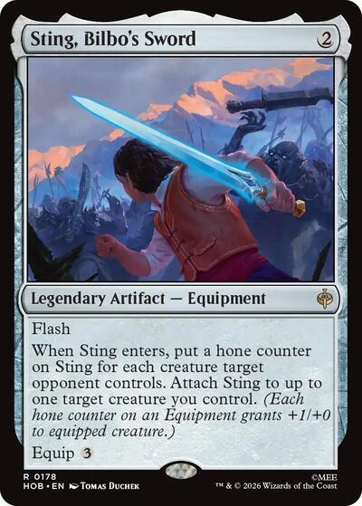 Sting, Bilbo's Sword (The Hobbit) Light Play