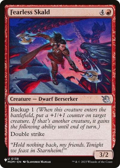 Fearless Skald (The List) Light Play