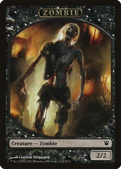 Zombie Token (9) (Innistrad) Light Play