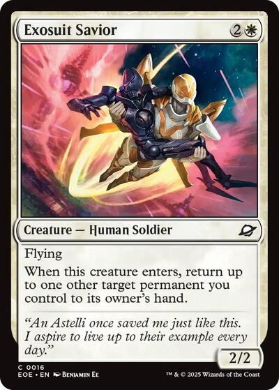 Exosuit Savior (Edge of Eternities) Light Play