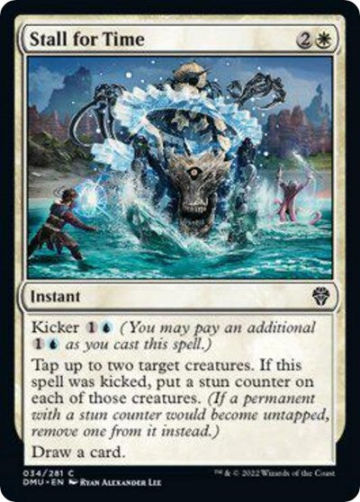 Stall for Time (Dominaria United) Light Play Foil