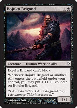 Bojuka Brigand (Worldwake) Light Play