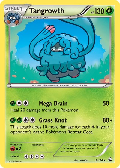 Tangrowth (XY - Primal Clash) Light Play
