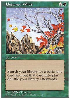 Untamed Wilds (5th Edition) Medium Play